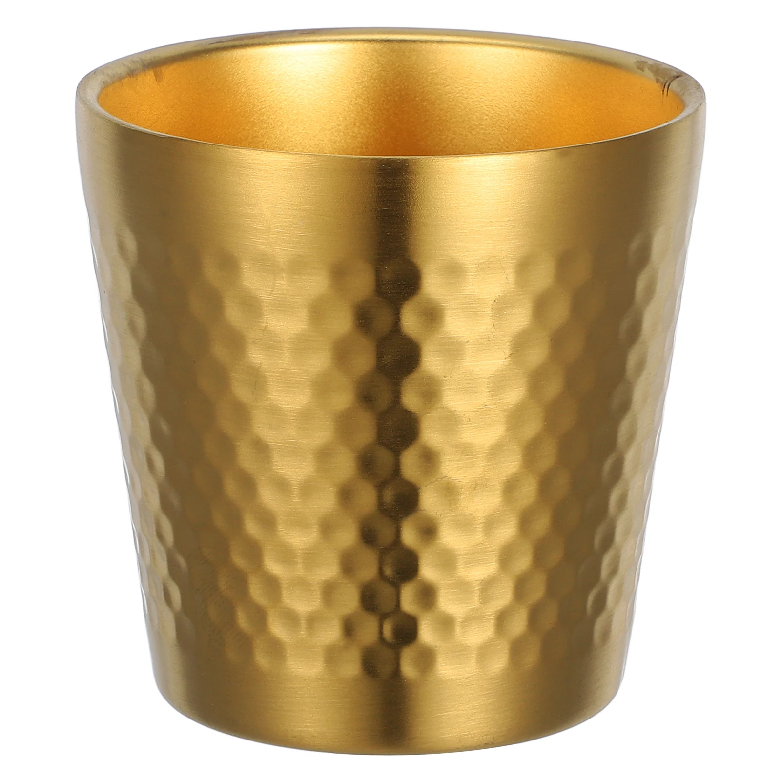 

Shaving Bowl 304 Stainless Steel 175ml Golden Hammered Men Shave Accessories Reusable Household Item Shaving Soap Cup