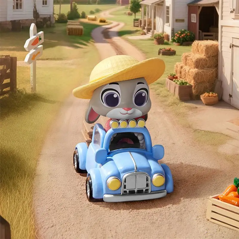 Cartoon Creatieve Zootopia Speelfiguren Dudu Fun Travel Series Speelgoed Woondecoratie Decoraties voor jongens en meisjes Vakantiecadeaus