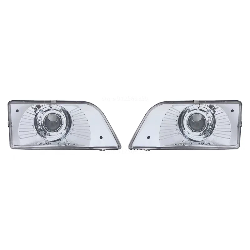 1pair LED Headlights Assembly Compatible with 1999-2017 Volvo VNM and 1996-2003 VN VNL Semi Trucks