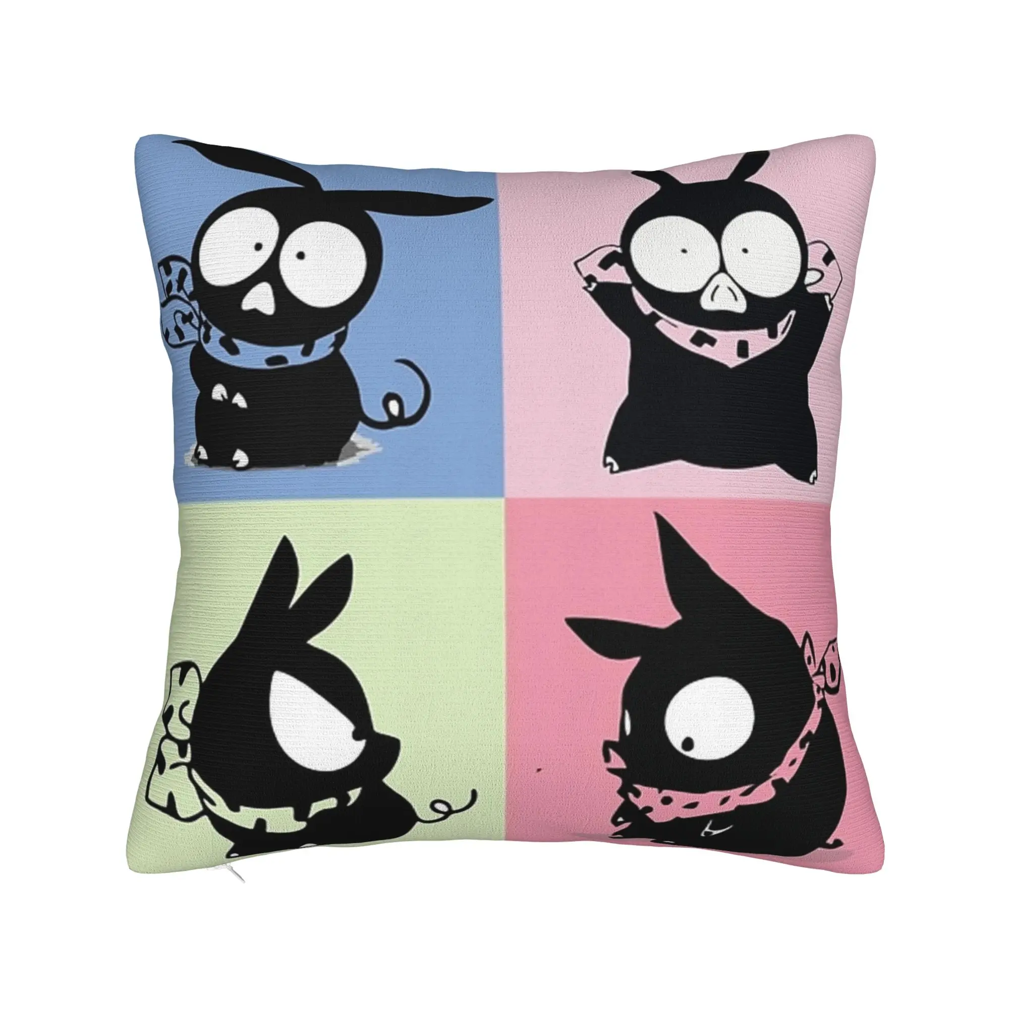 Prime Series of P-Chan Square Pillow Case Ranma Anime Cushion Cover Custom Zipper Decor Pillowcover for Sofa 18
