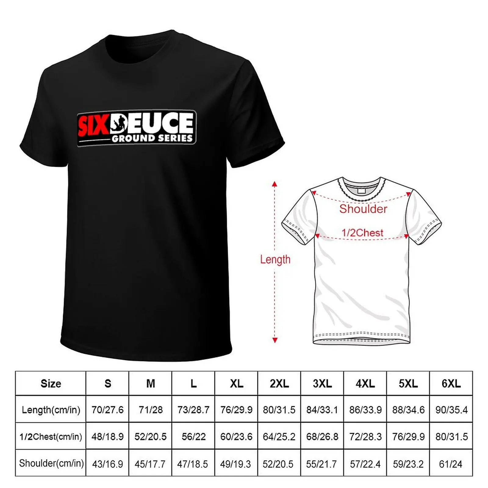 Six Deuce MMA - Ground Series T-Shirt Durable Work Wear T-Shirt