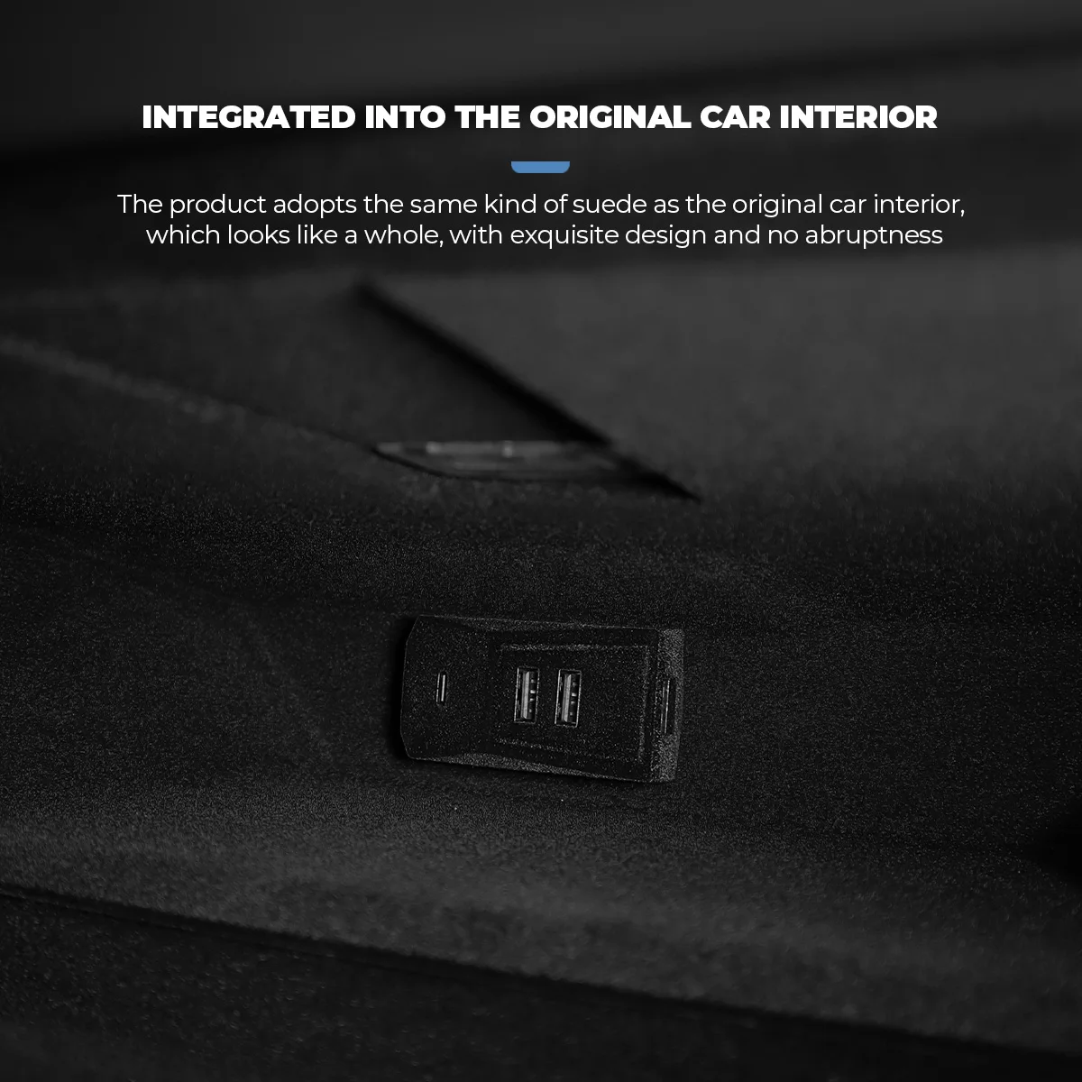 Futhope glovebox hub para tesla novo modelo y juniper highland porta divisor docking station transmissão de dados