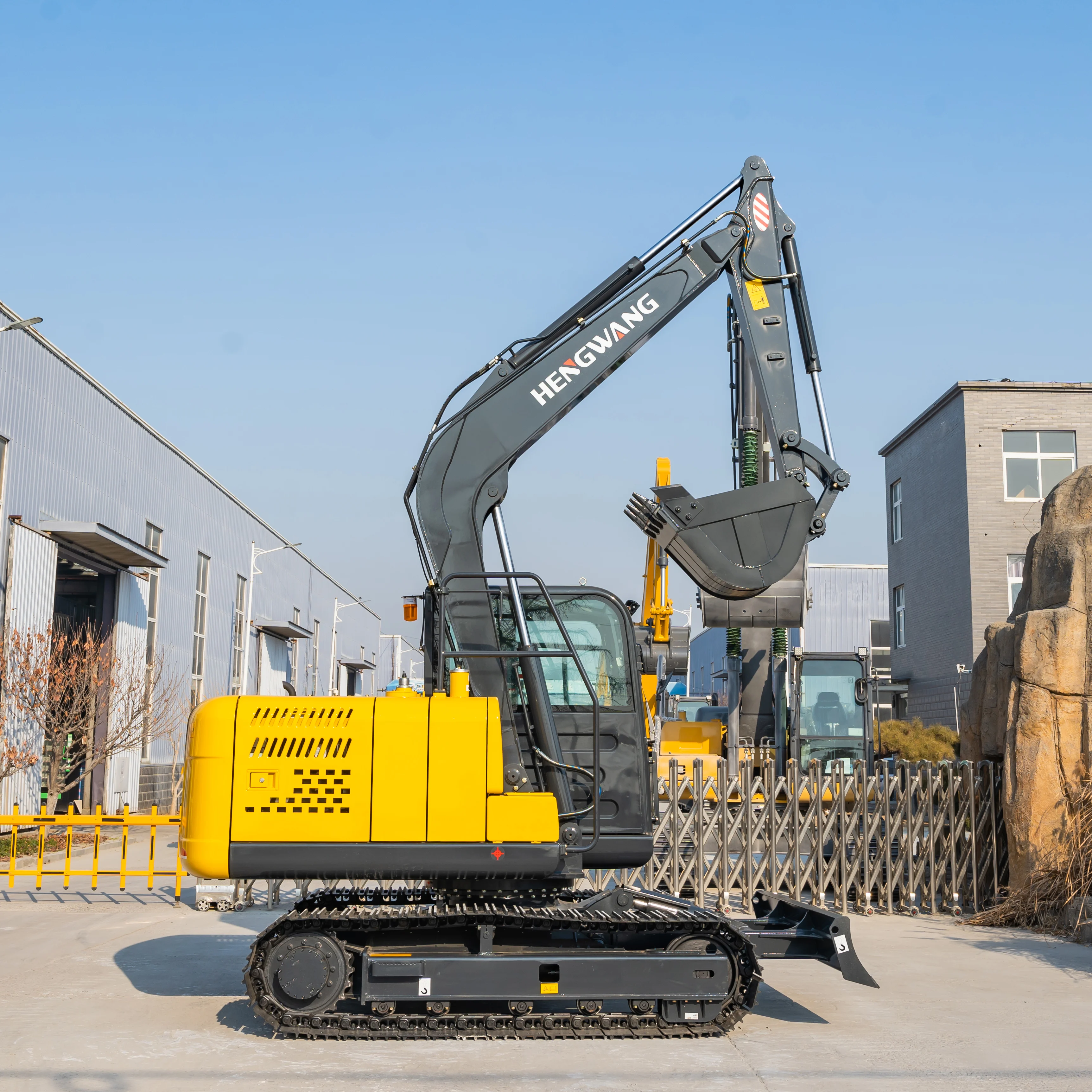 Excavadora de cadenas hidráuli - Heavy Equipment Excavator reseña y precio