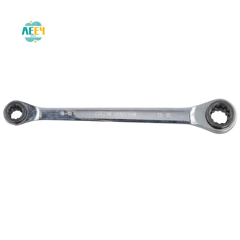 

AEE4-Ratchet Wrench Double End Ratchet Wrench Four-Purpose Ratchet Wrench Auto Repair Multi-Purpose Wrench