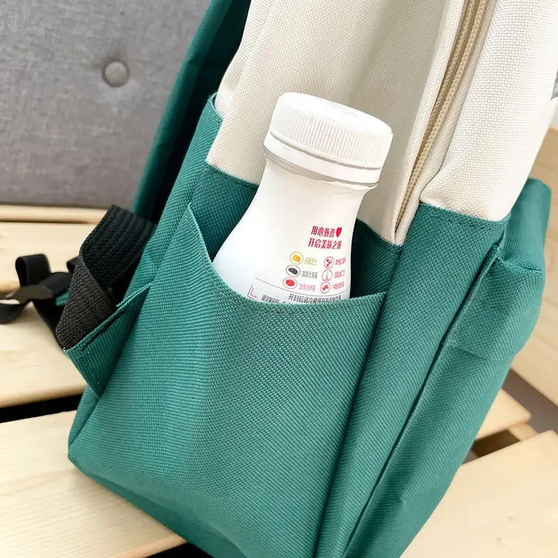 Mochila de gato para estudiantes adolescentes, Juego de 4 piezas, mochila escolar para niñas, suministros de regreso a la escuela, bolsas de libros impermeables para exteriores, bolsa de viaje