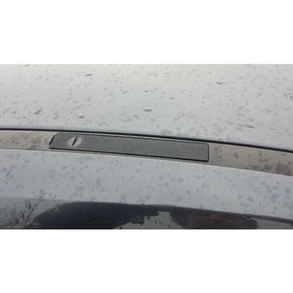 Tampa do telhado trilho capa peças lacuna cinza rack substituição guarnição 2 pçs acessórios tampa decoração preenchimento para ford focus mk3