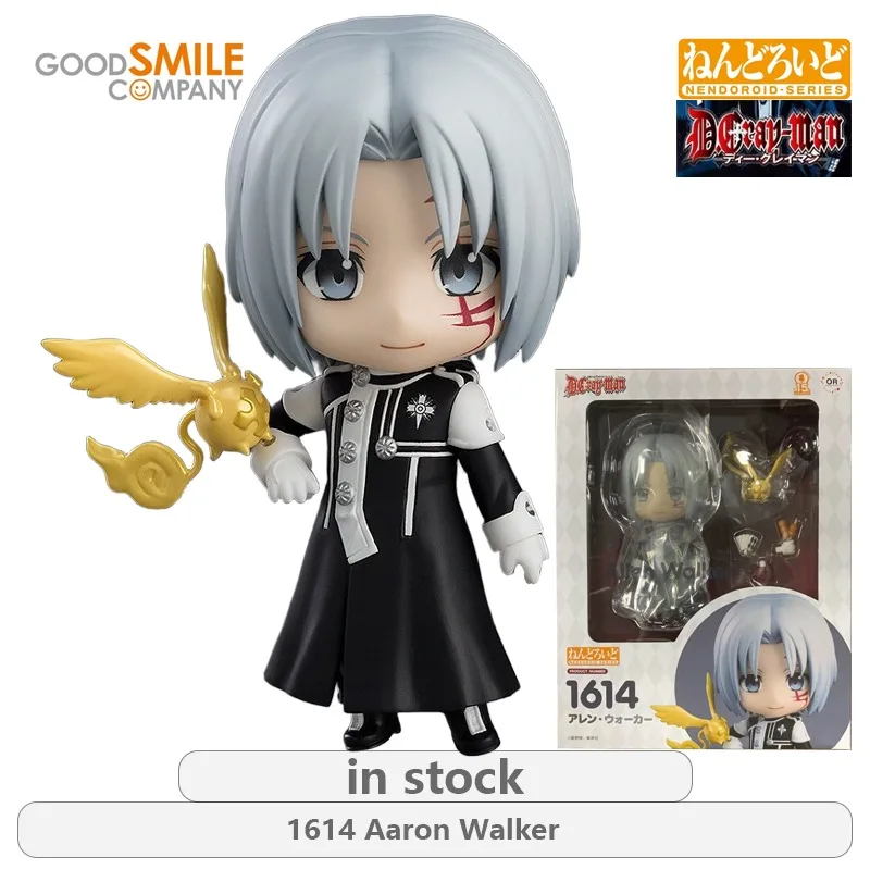 GSC الأصلي NENDOROID D.Gray-man سلسلة 1614Aaron Walker \ Yutaka Kanda \ 1854 Rabbi أنيمي عمل نموذج لجسم اللعب الهدايا للأولاد #2