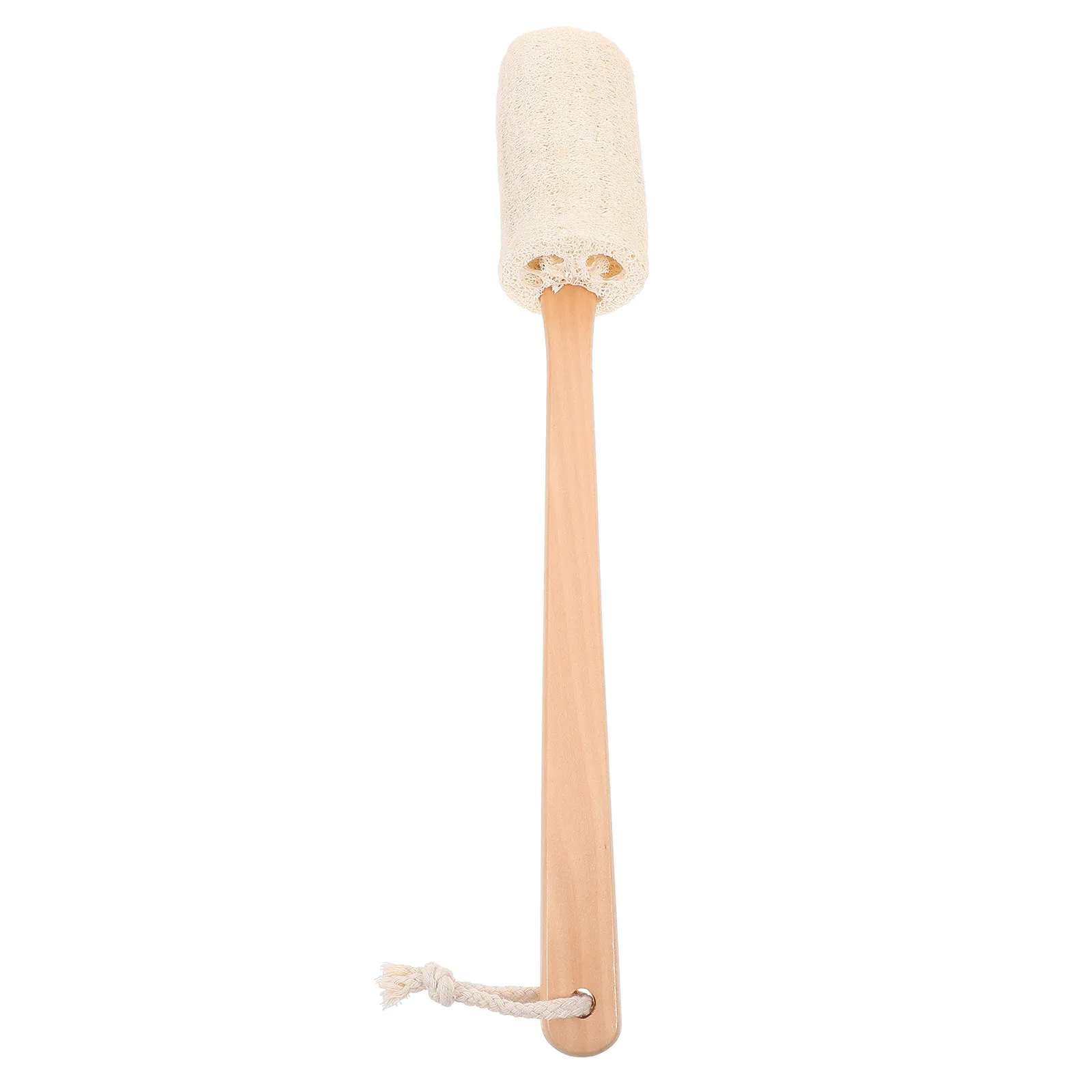 

Loofah Stick Bath Sponge Brush Wooden Handle Skin Cleaning Brush Body Exfoliating Bath Scrubber Shower Skin Cleaning Tool