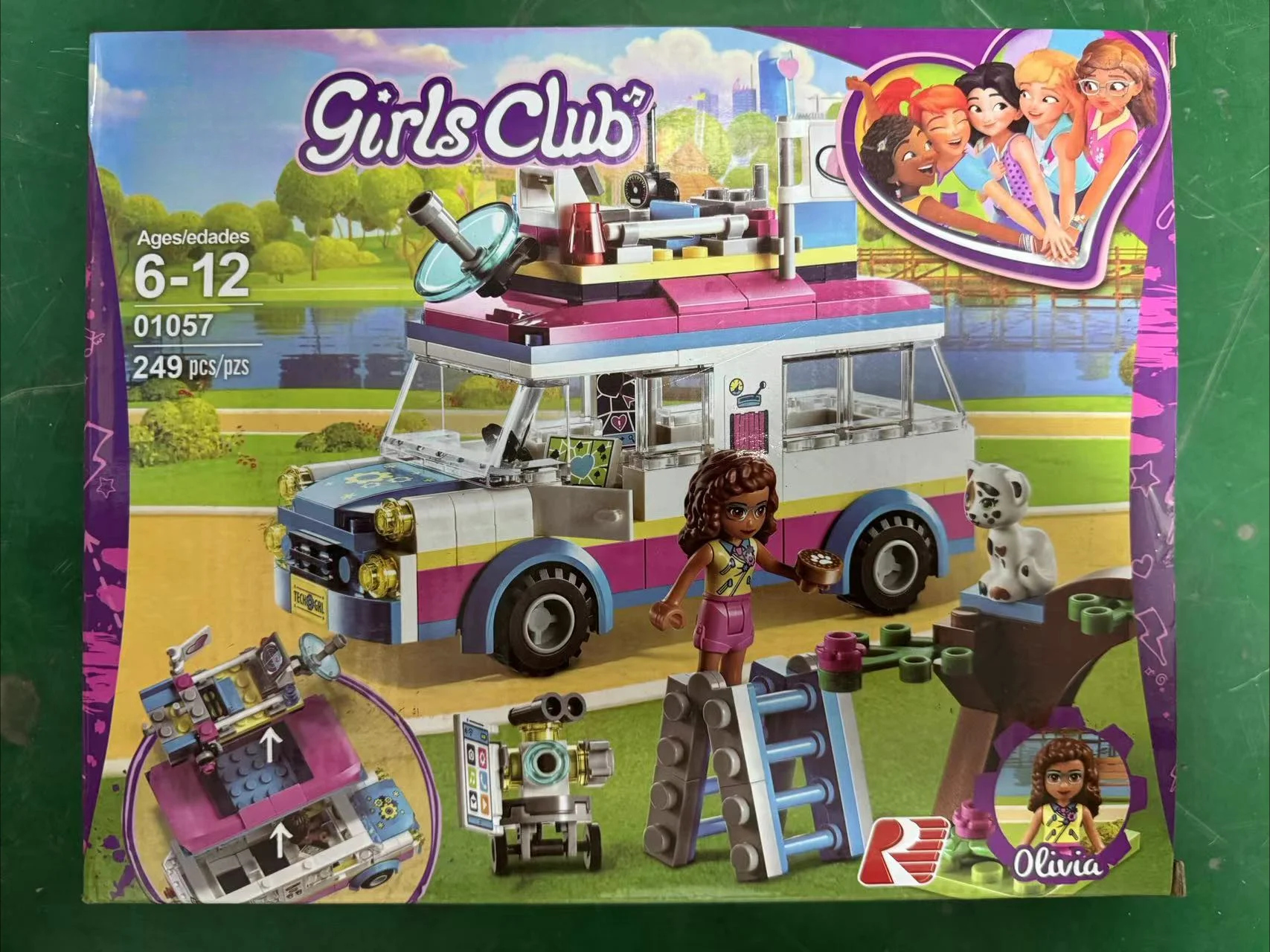 

223 PCS Olivia's Mission Vehicle Compatible With 01057 Building Blocks Bricks Children Gift Toys 41333