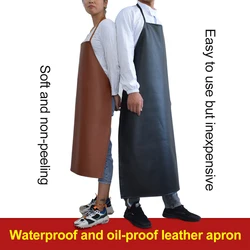 PVC Welding Apron Heat Resistant Flame Retardant Heavy Duty Industrial Apron Easy to Clean Size Adjustable Welding Protective