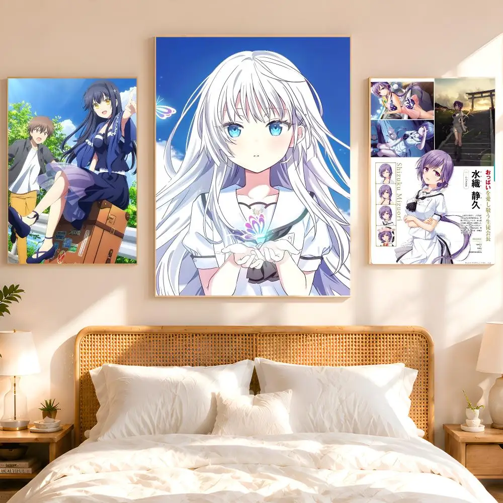 Cute Anime S-Summer P-Pockets Poster 1PC HD Matte Peel And Stick Wall Decor For Bedroom Living Room Dorm Office