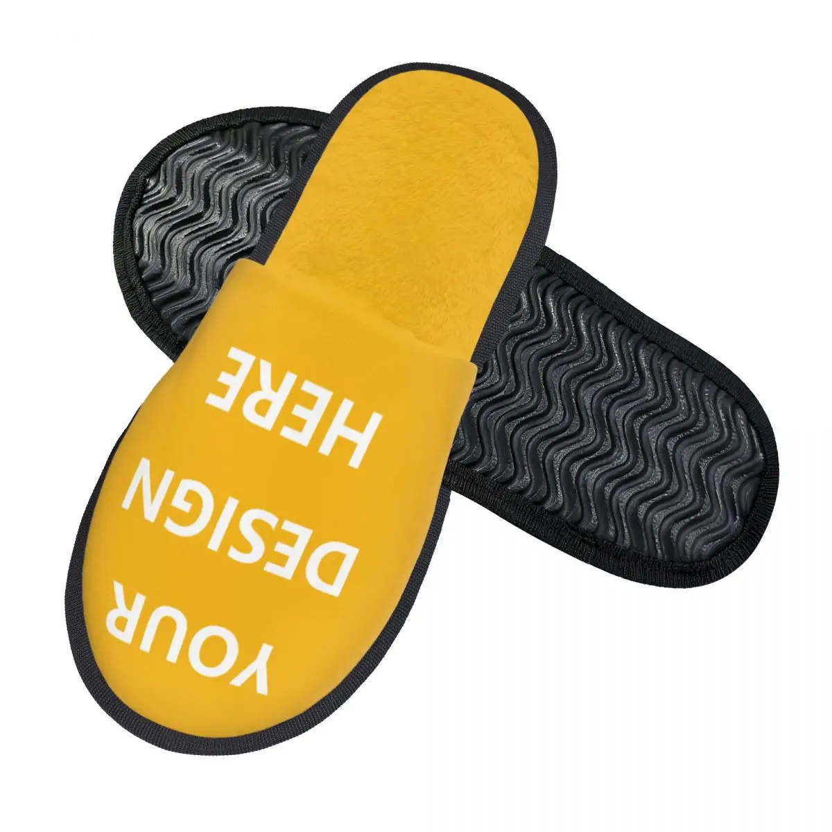 Custom Custom Your Design Here Guest Slippers for Bedroom Women Personalized Add Your Own Photo Text Logo House Slipper