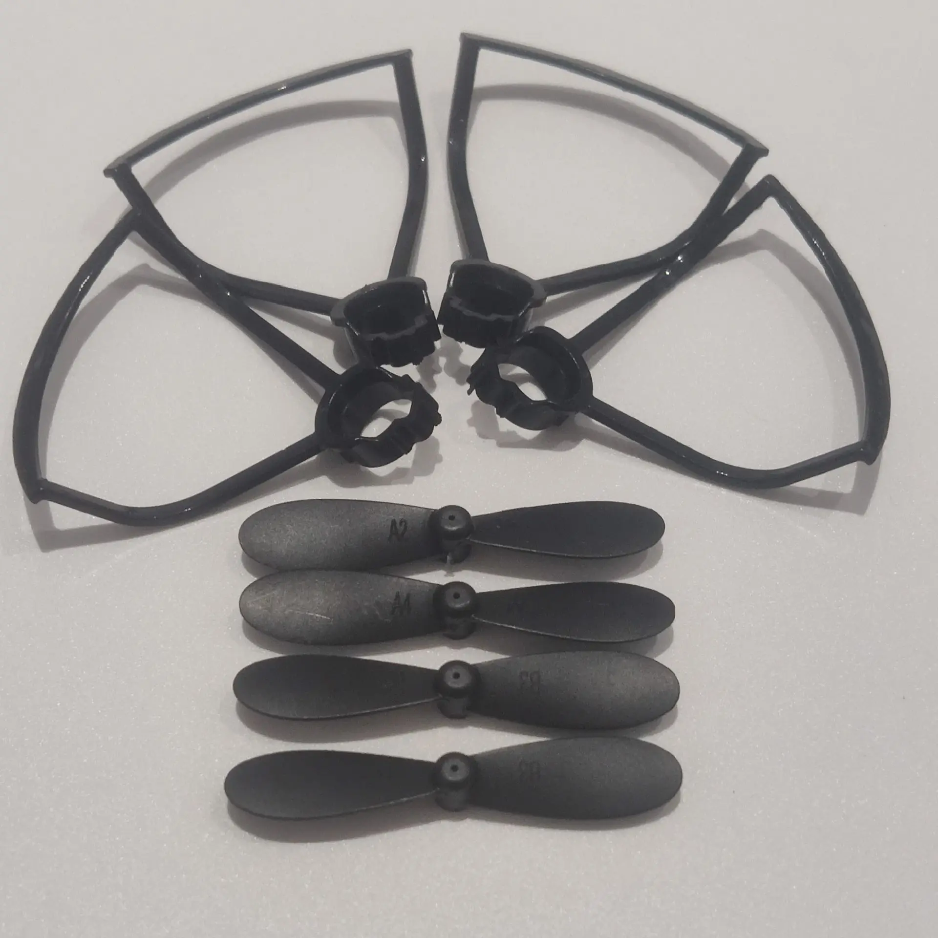 Original DH-120 Mini Drone Accessories CW CCW Propeller AB Blade Spare Parts Blades Propellers Protective Frame Accessory