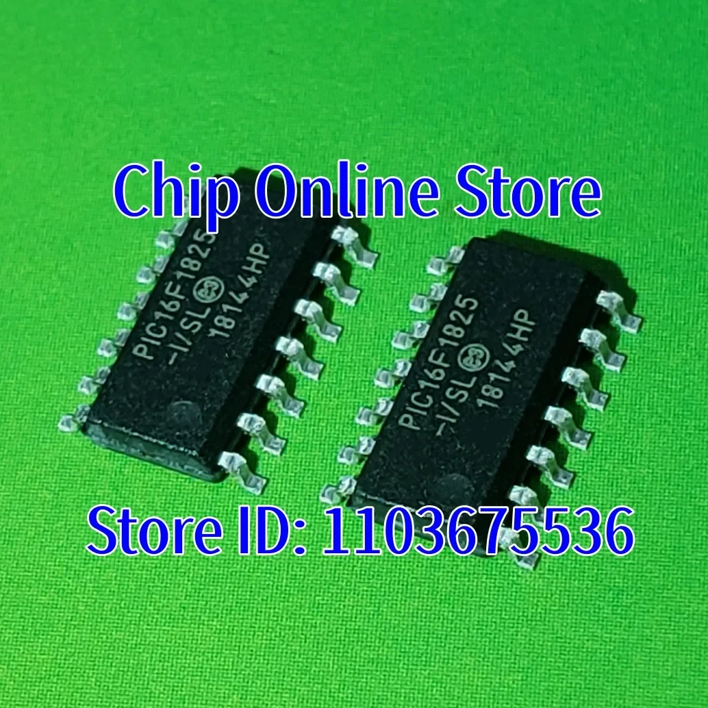 2~100pcs  PIC16F1825-I/SL  PIC16F1825T-I/SL  PIC16F1825  SOIC14  New Original  8 Bit Microcontroller MCU