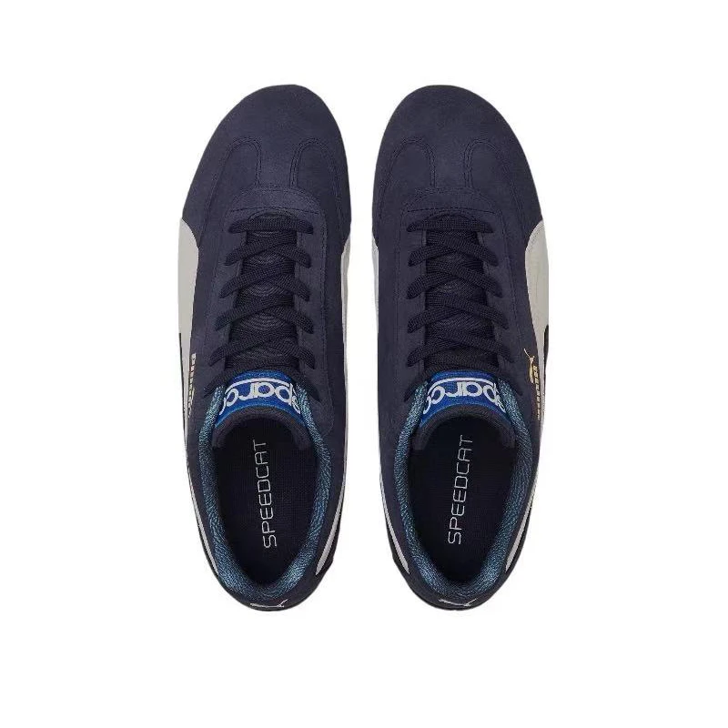 PUMA Speedcat retro leather shock-absorbing, anti slip wear-resistant lightweight low cut casual running shoes for men and women