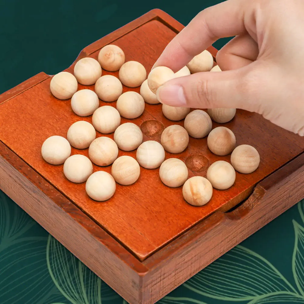 Wooden Chess Board Game Set for Kids – Educational Logic & Early Development Toy with Storage