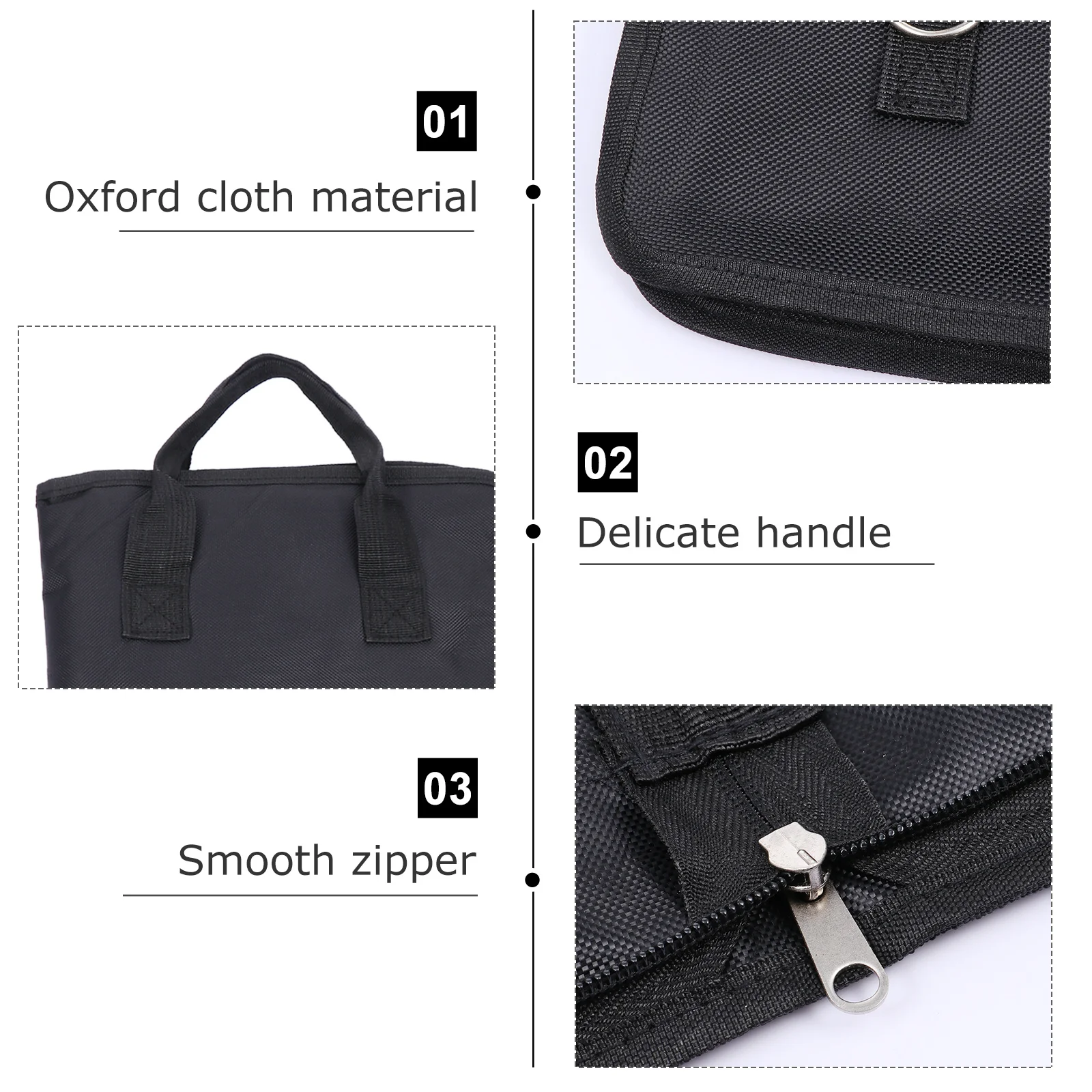 

Professional Drumstick Bag Container Large Capacity Mallet Holder Multifunctional Storage