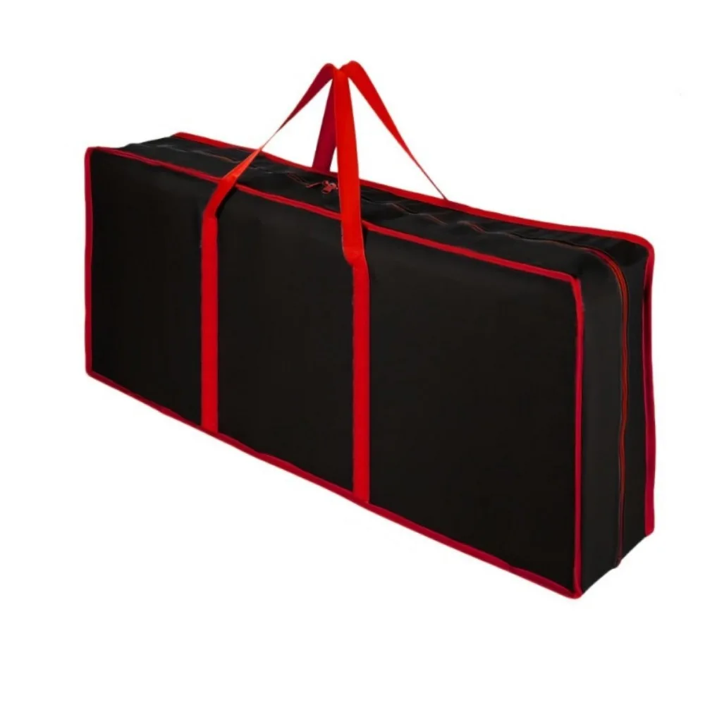 Non-woven Fabric Wrapping Paper Storage Bag Zippered Large Capacity Gift Wrap Organizer with Handle Dust-proof