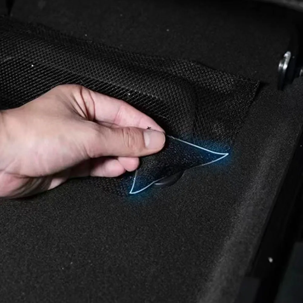 For Xiaomi SU7 YU7 2025 2026 Under Seat Air Outlet Dust‑Proof Mesh Cover Magic Tape Sticker Installation  Interior Parts