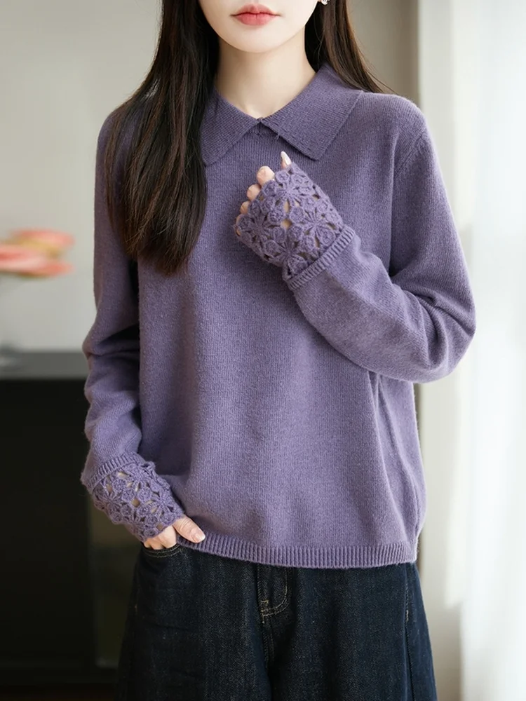 Ele Collar irt المرأة البيضاء المطرزة الجوف خارج تصميم عارضة فضفاضة تناسب طويلة Sve الملابس الداخلية قاعدة irt #3