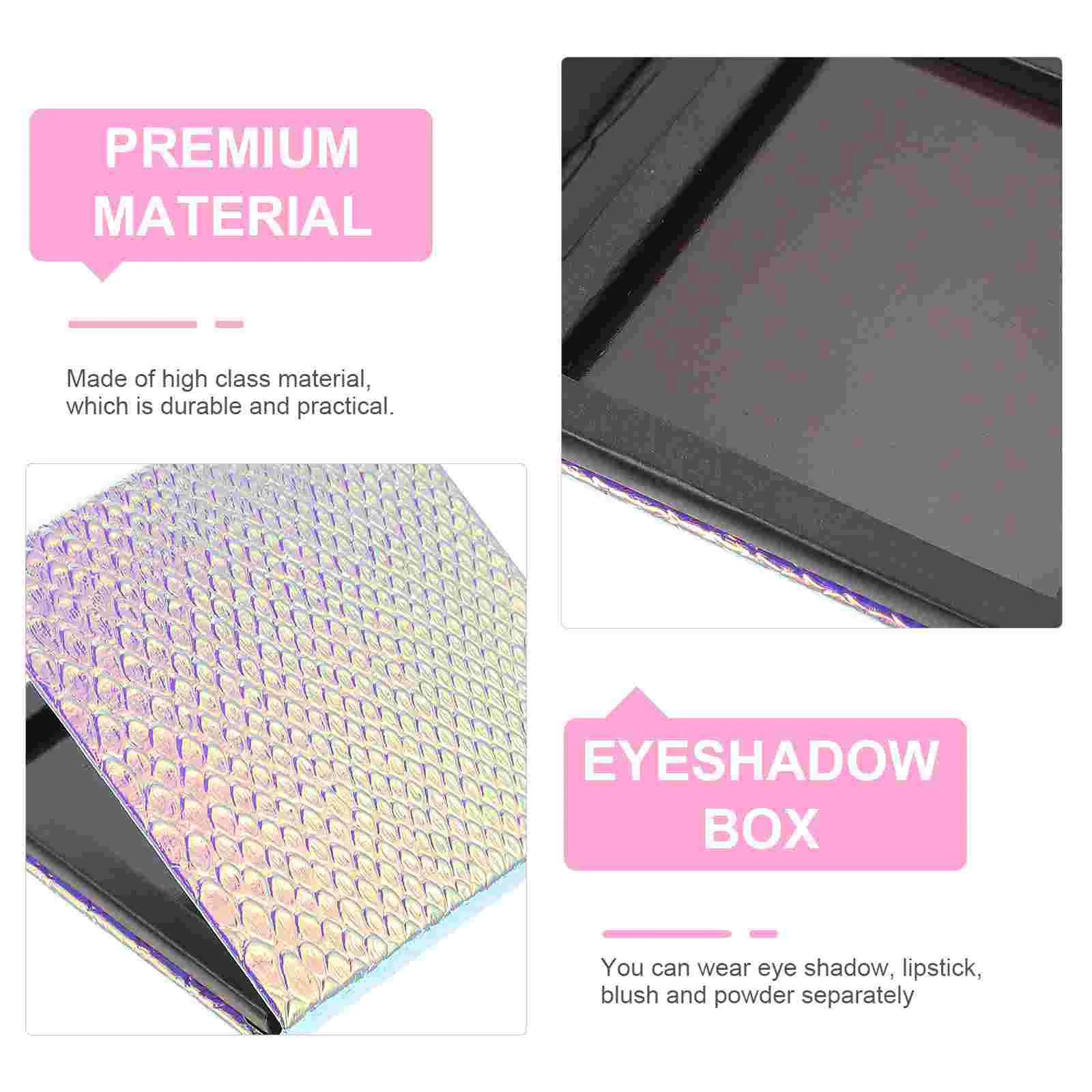 Eyeshadow Empty Magnet Case DIY Pallet Tray Cosmetics Lipstick Cardboard Travel Container