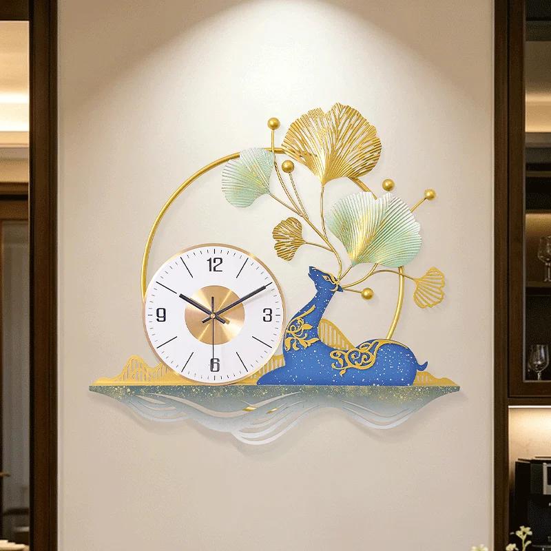 Minimalist Design Wall Watch Luxury Aesthetic Xenomorph Fashion Wall Watch Nordic Vintage Reloj De Pared Ornaments Home Decor
