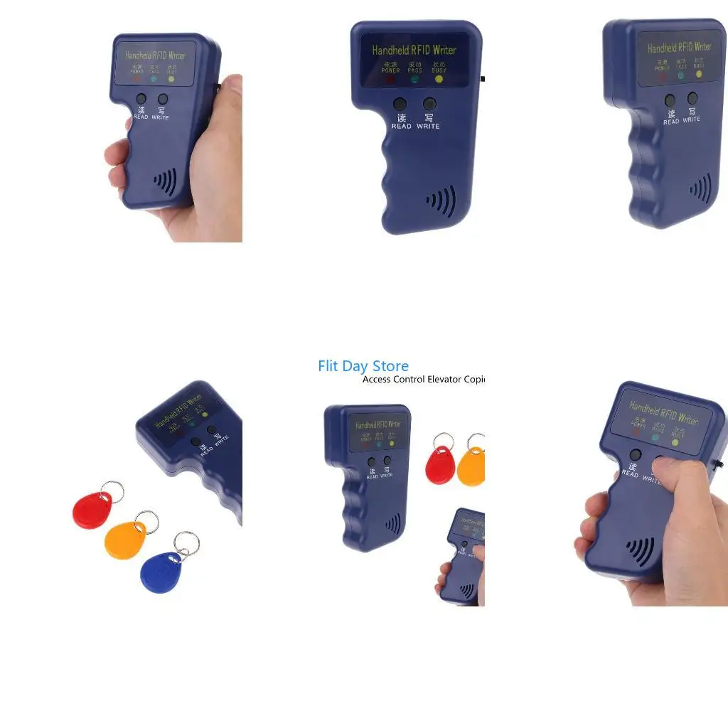 F92C Upgraded 125khz RFID Reader Writer RFID Writer Handheld RFID Writer Copier Duplicator Supports EM4100 / EM410X