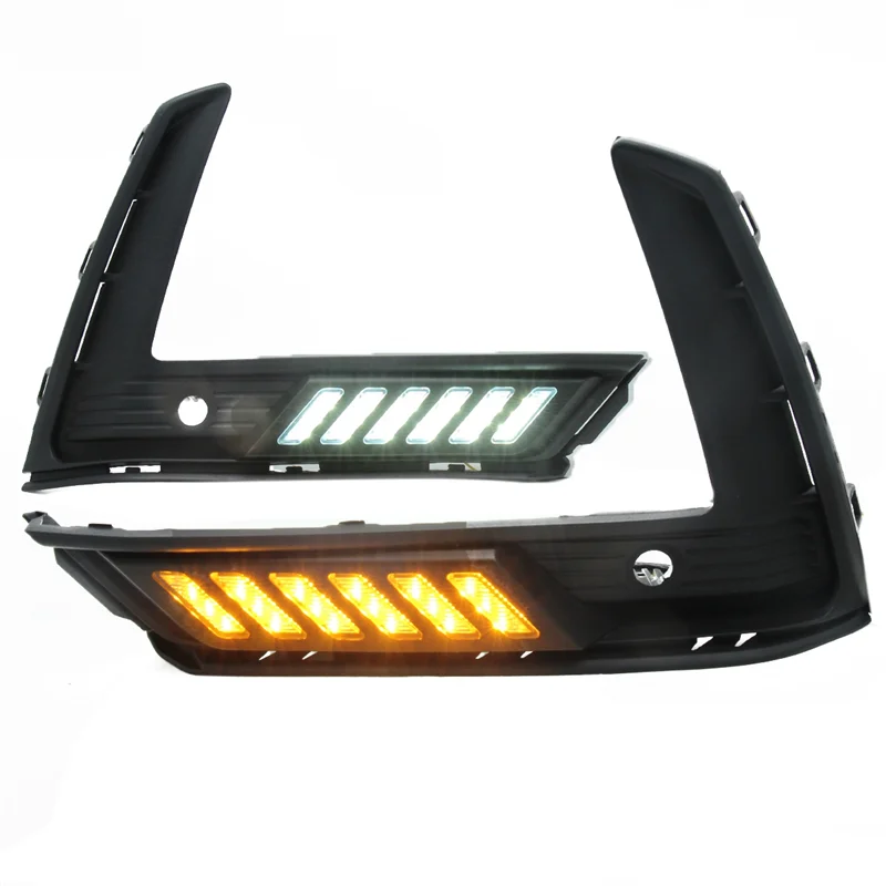 Two-Color LED Daytime Running Lights Fog Lights Turn Signals for Honda CRV CR-V 2023