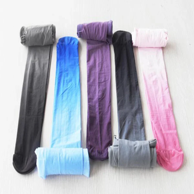 80D Лолита градиент женские сексуальные аниме чулки милые леггинсы весна осень устойчивость к зацеплению цветные колготки для девочек колготки