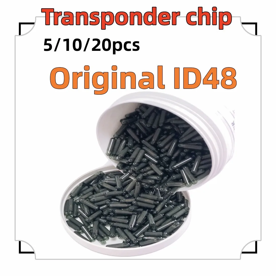 5/10/20pcs original ID48 glass chip auto transponder chip 48 chip for Audi/Skoda/Honda