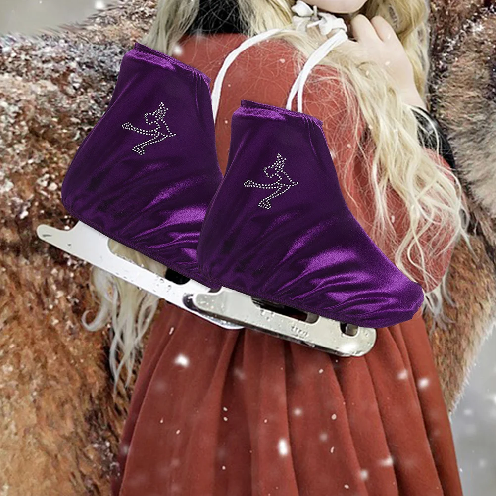 Skate Covers Roller Skating Boot Skates Elasticity Snow Shoes Polyester Wear-resistant Protectors Washable Child