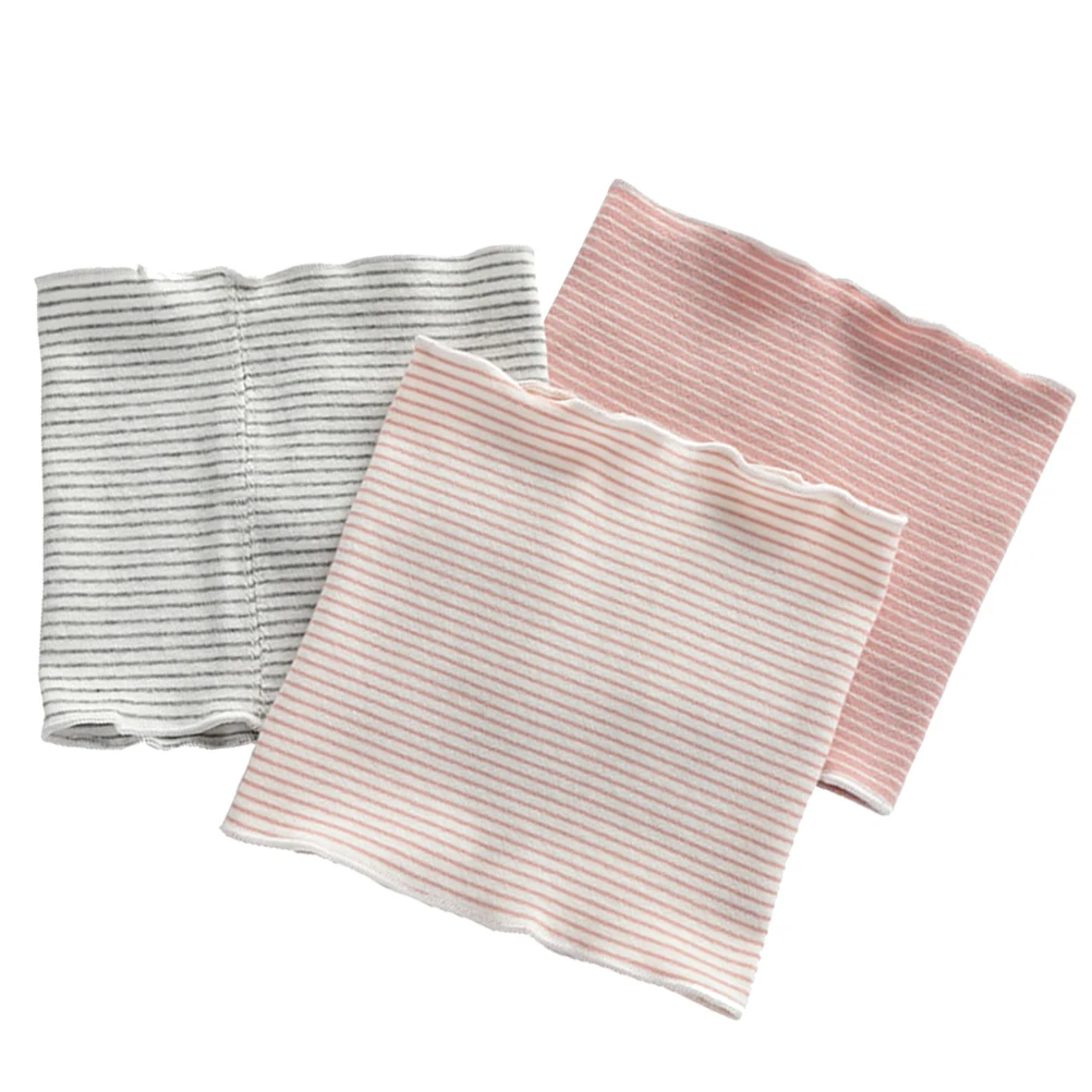 

3pcs Baby Belly Band Navel Protector Newborn Cotton Elastic Cummerbund Diaper Warm Belt Year Round
