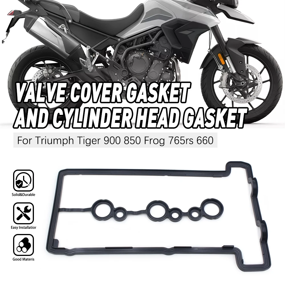 

For Daytona 675 675r Street Triple RS R S Tiger 660 Sport 800 850 900 T1261765 Motorcycle Engine Gasket Set Clutch Cover Gasket