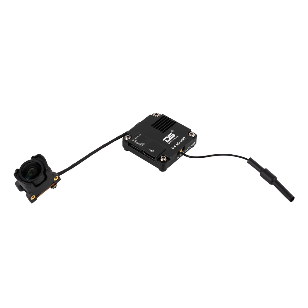 DeepSpace For DJI O4 wide Air Unit Heatsink Wide-Angle Lens Case Video Transmission Heat 155°FOV CNC Aluminum Alloy for O4 FPV