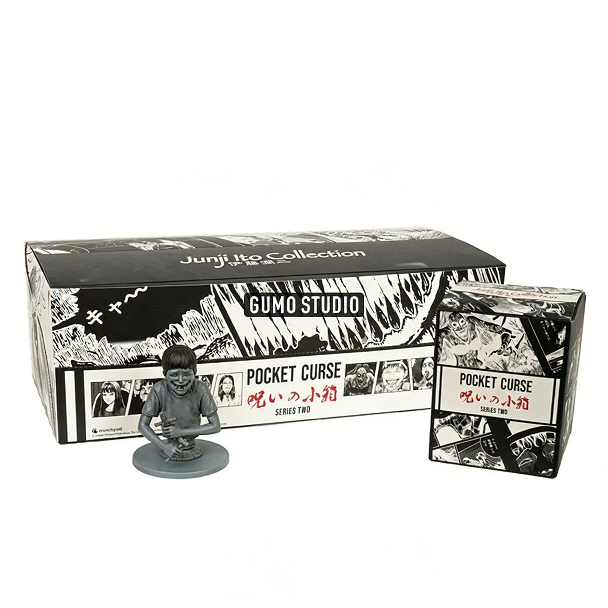 

Ito Runji Collection Series, Second Round, Curse Box, Blind Box, Horror, Tomoe Double One Abyss Handheld Ornament Toy