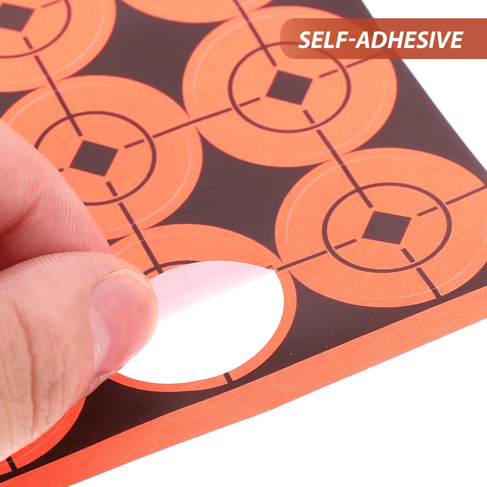 

720Pcs Self-Adhesive Target Paper Stickers Durable Shooting Pasters Practical Sports Labels for Practice Training