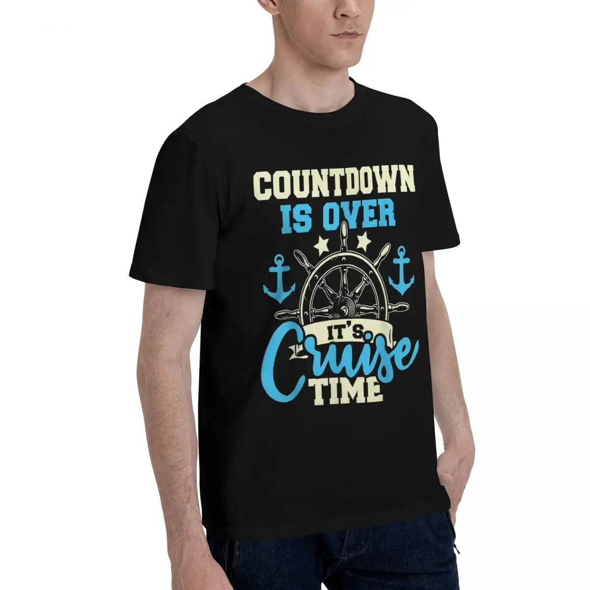Cruise Countdown Over Movement T-shirts Vintage Fitness Champion Casual Graphic USA Size