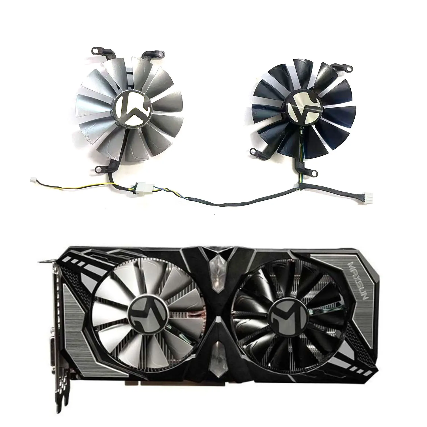 85MM 4PIN RTX 2060 GPU FAN For Maxsun GeForce RTX 2060 SUPER GTX1660S GTX1660 Video Card Fan  Cooling Fan