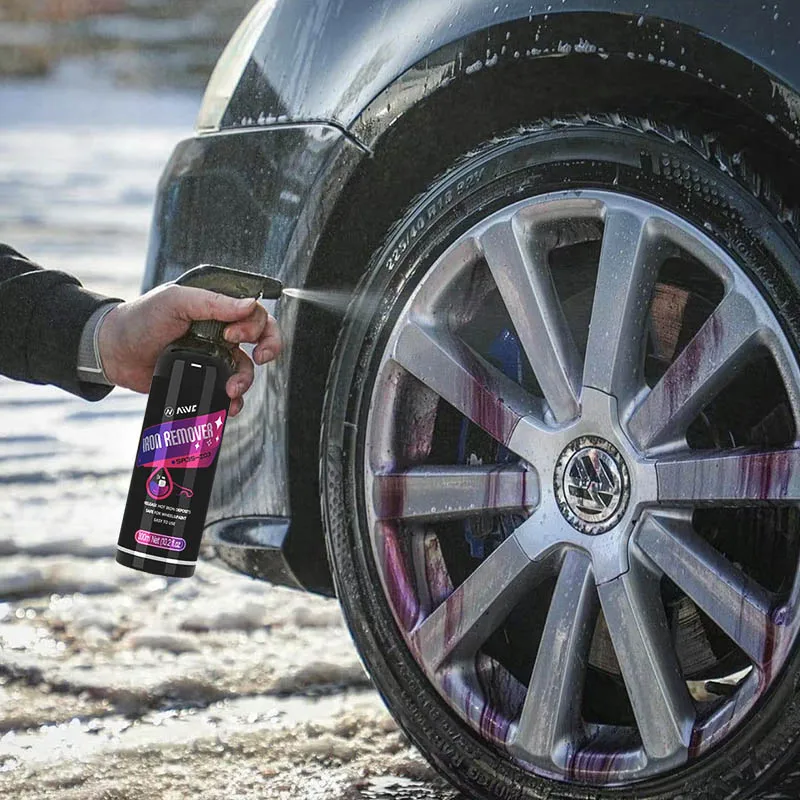 Iron Remover Car Rust Fallout Dissolver Wheel Paint Surface Decontamination Cleaning Agent
