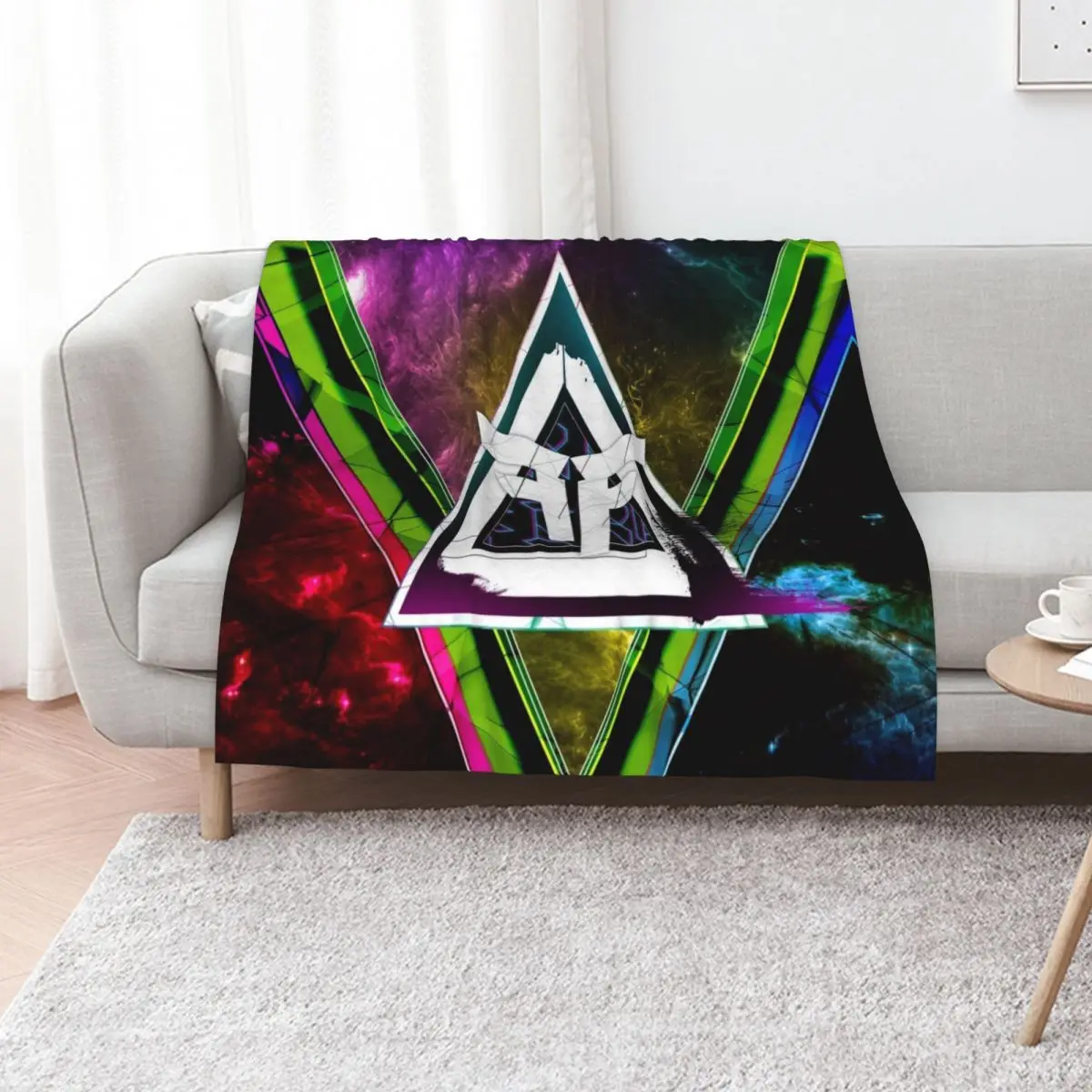 

Friendly Fire Games More Triangles Throw Blanket Decorative Sofas Large Blankets For Sofas for sofa Blankets