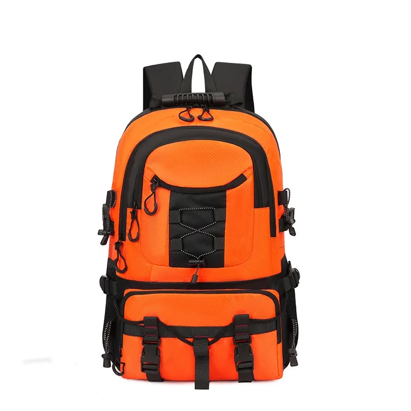 Nesitu A4 Large Capacity  14 15.6 17 inch Laptop Women Men Backpack School Travel Bag Grey Blue Black Orange M0040