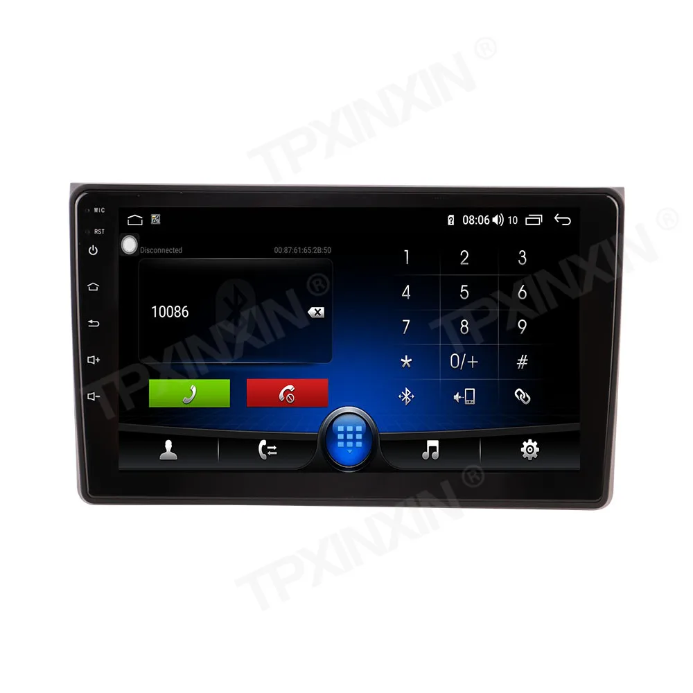 Carplay Automotive Multimedia Android For Audi A4 2002 2003 2004 2005 2006 2007 2008 GPS Navi Radio Coche Stereo IPS Head Unit