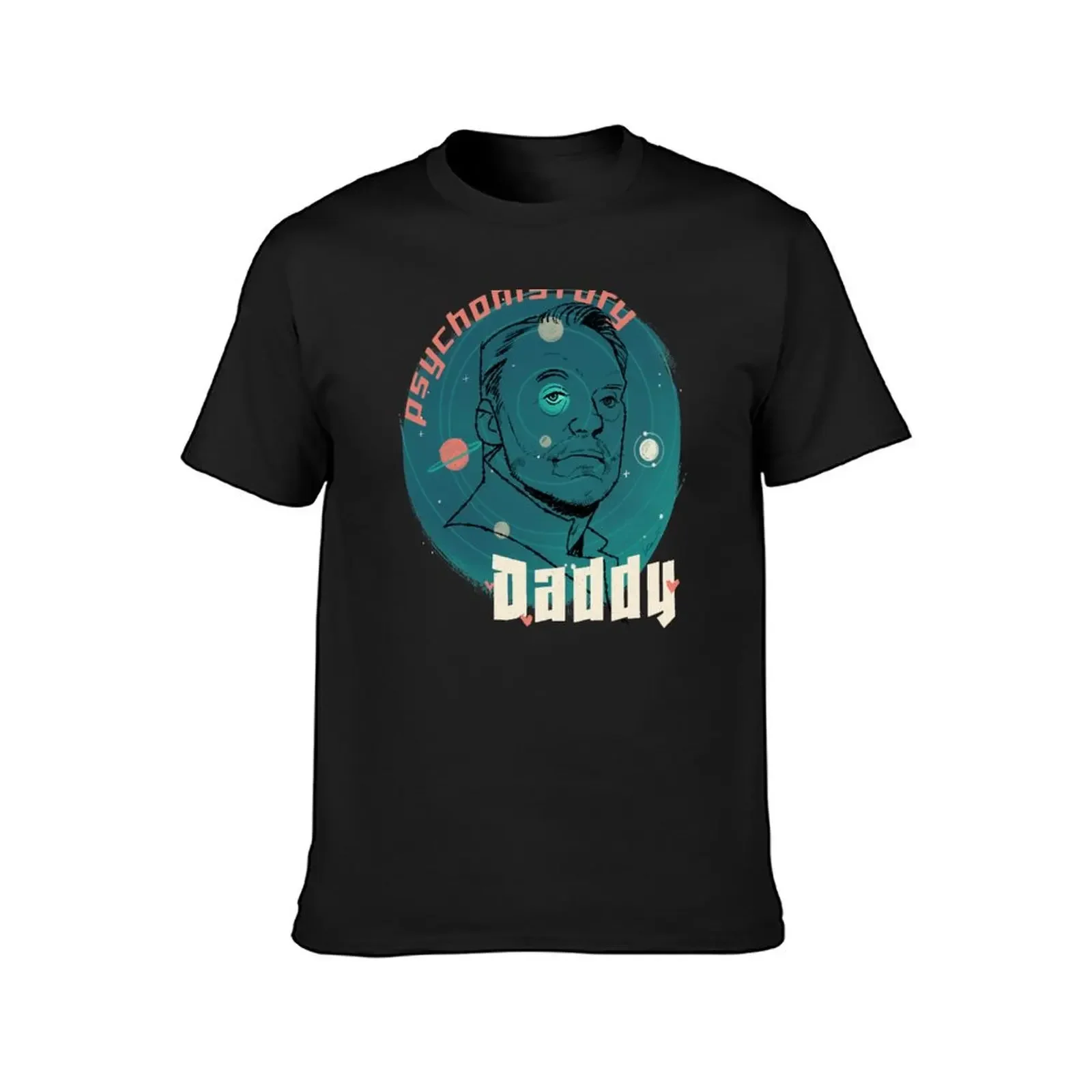 Psychohistory Cream Daddy version T-Shirt boys animal print summer shirt man t shirt Men's t-shirt