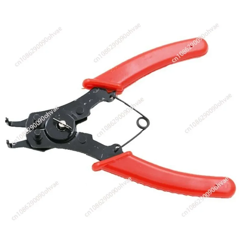 4 In 1 Circlip Pliers Set Snap Ring Pliers Multi Crimp Removable Plier Head Retaining Circlip Pliers Hand Tools