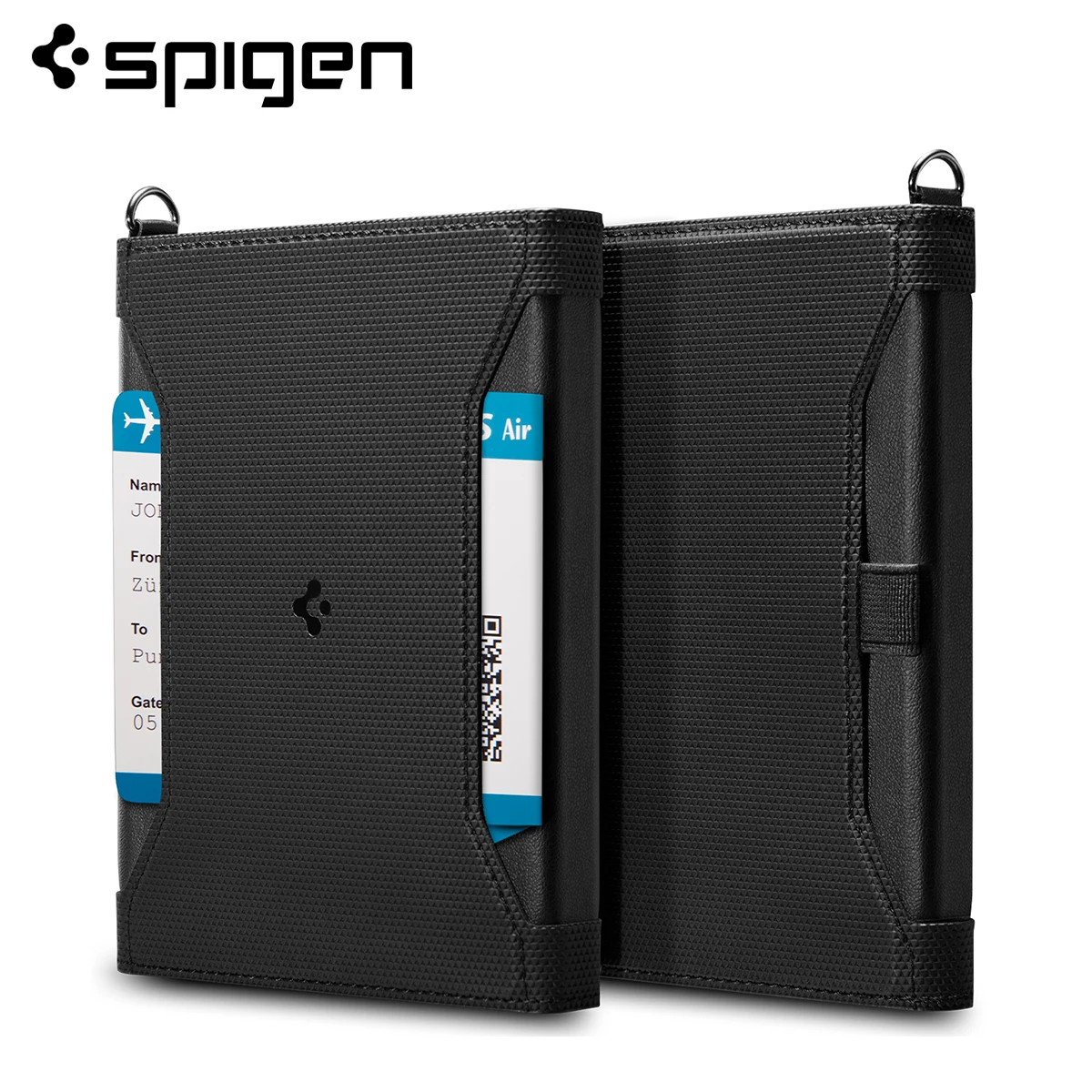 Spigen Universal Passport Holder Case Bag with RFID Blocking