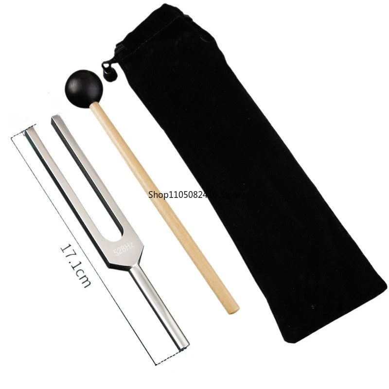 

Камертон из алюминиевого сплава, 528 Гц, серебряные камертоны, медицинские звуковые исцеления, йога, медитация, ударные музыкальные инструменты