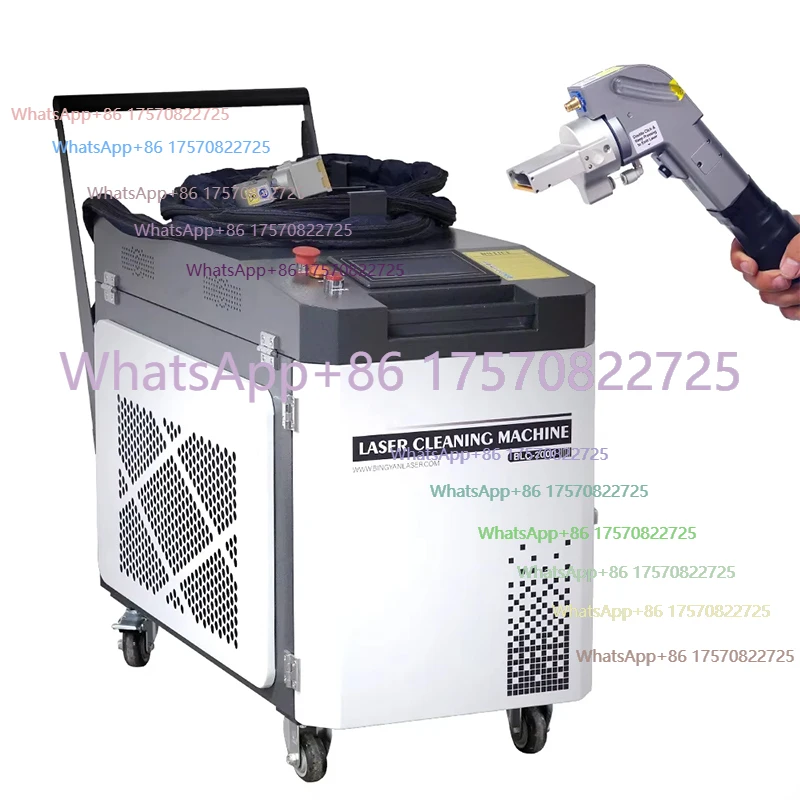 Laser Cleaner Machine for Metal Wood Stone Max 1000W 2000W 3000W 5000W 6000W 110V 220V 380V Rust Removal Laser Cleaning Machine