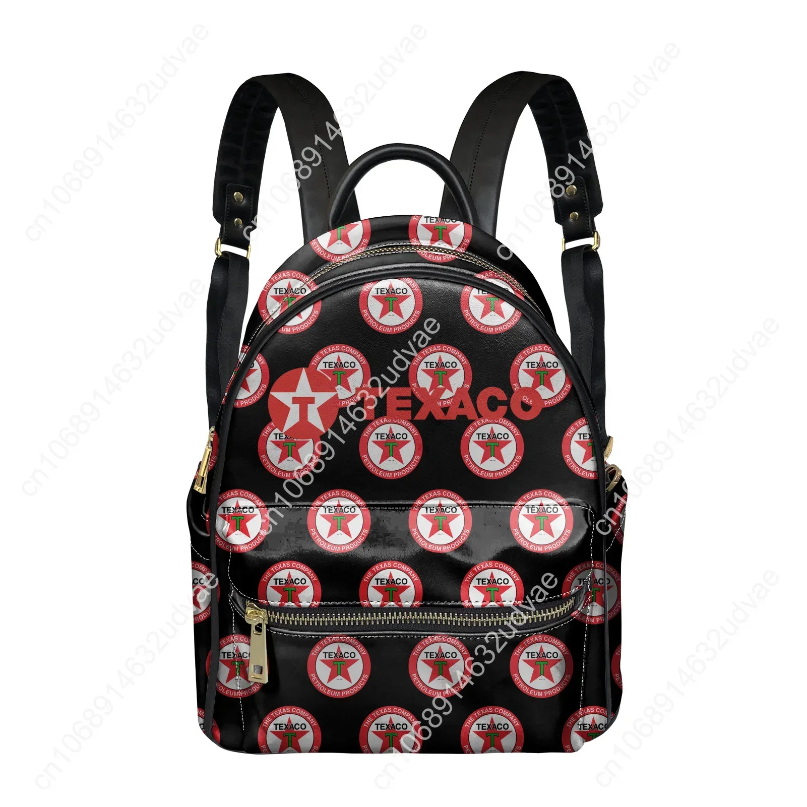 Texaco Backpack Womens Men Knapsack Personalized Text Image Double Shoulder Bag Business Travel Bookbag Rucksack Gift Daypack