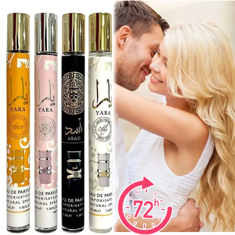 35ml Oryginalne perfumy arabskie Yara Luksusowa marka Trwały zapach Damskie męskie perfumy w sprayu Zapach kwiatowy Woda perfumowana Kolonia