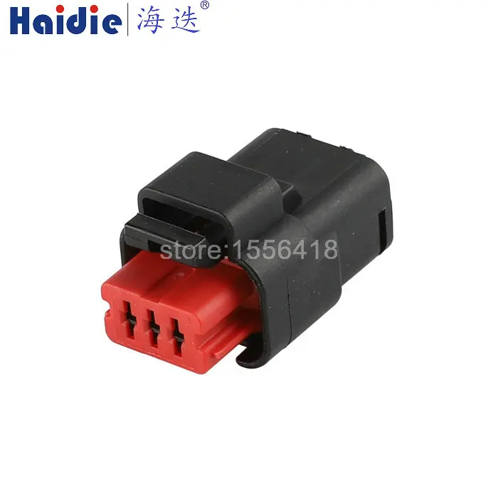 

1-20 sets 3 Pins plastic case automotive connector HD038C-1.5-21